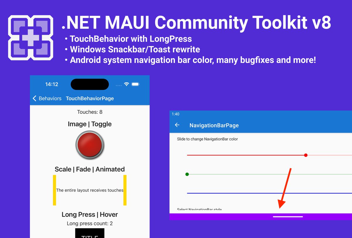 .NET MAUI Community Toolkit v8
