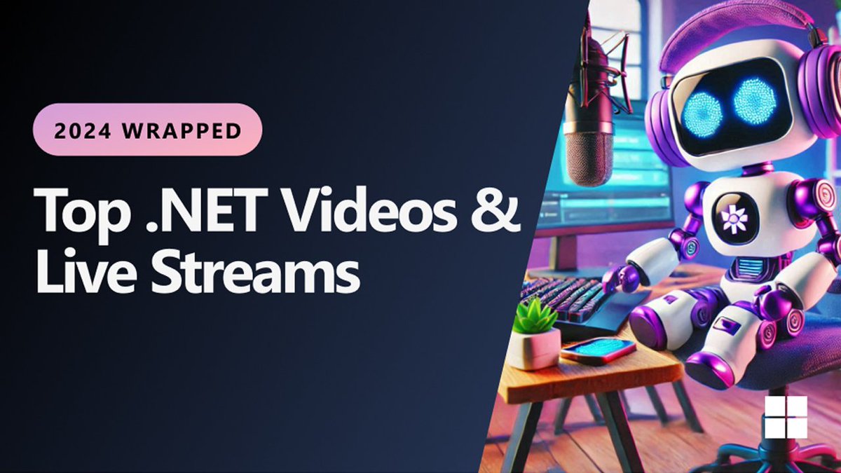 2024 Wrapped - Top .NET Videos & Live Streams