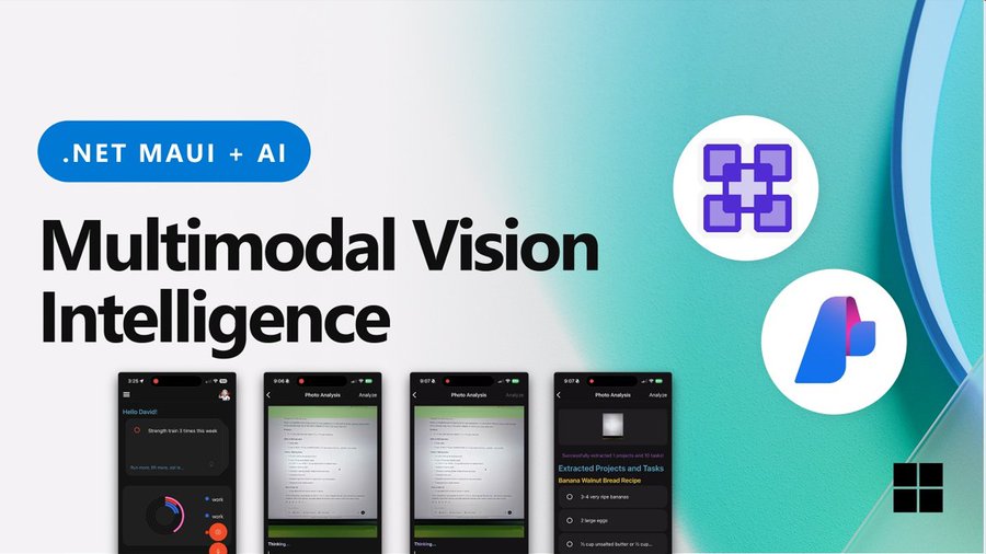 .NET MAUI + AI: Multimodal Vision intelligence