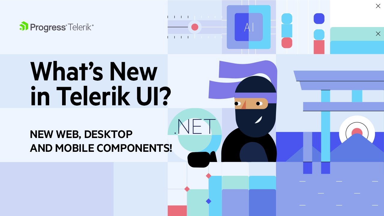 What's New in Telerik UI? New web, desktop and mobile components