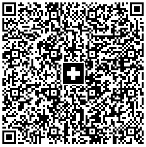 A Swiss QR code, which is much like other QR codes but has the Swiss cross in the center