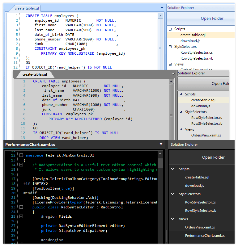 Code Like Never Before With The New Winforms Syntax Editor Code Like Never Before With The New Winforms Syntax Editor