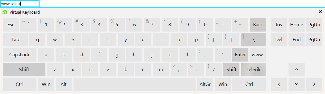 custom-keys Add custom keys