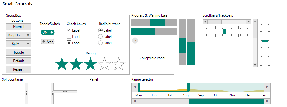 theme-blending shows off the Office Light theme with green accents