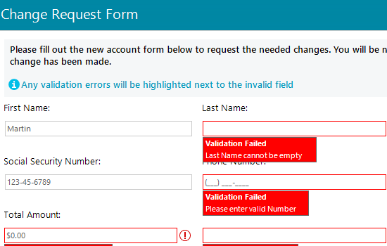 WinForms validation provider control