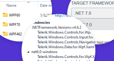 Modernization: Support for .NET Framework 4.6.2 and .NET 6.0 and above
