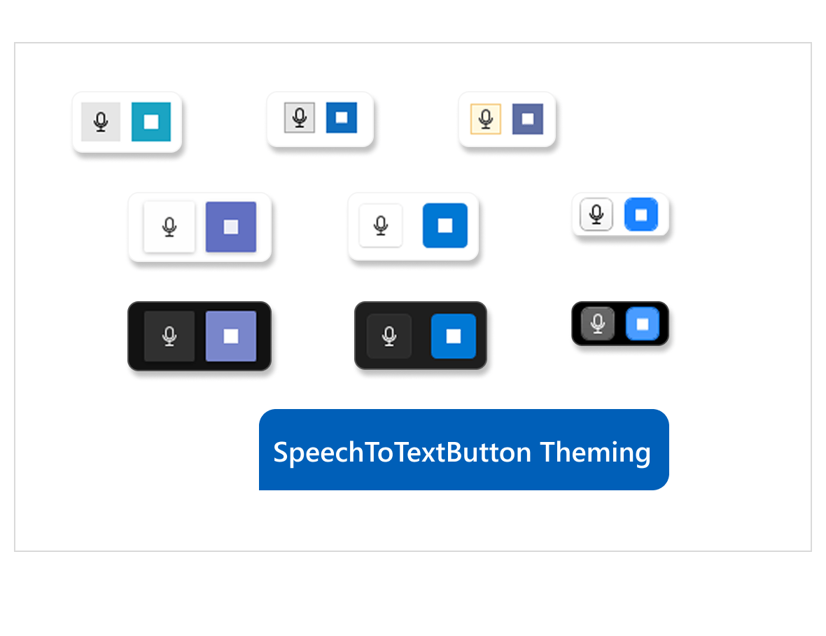 Speech to text button_Theming WPF