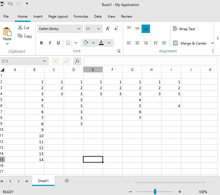 WPF Spreadsheet Current_region